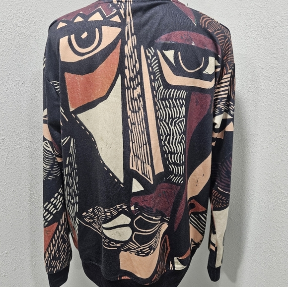 Pixie Lady abstract sweatshirt - Picture 3 of 5